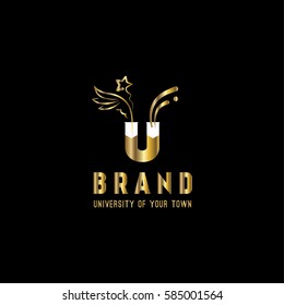 Education vector logo design template