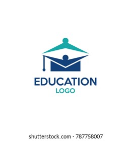 Education vector logo. Universiteti logo