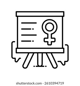 Education vector outline icon. EPS 10 file