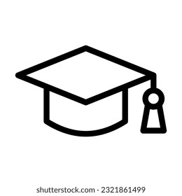 Education Vector Thick Line Icon For Personal And Commercial Use.
