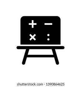 Education - Whiteboard, chalkboard, blackboard Icon