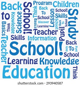 Education Word Cloud Concept Stock Vector (Royalty Free) 293940587 ...