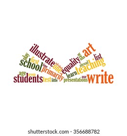 Education word cloud concept