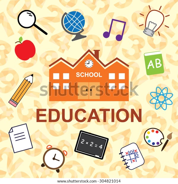 Education Word Cloud Concept Vector Illustration Stock Vector Royalty