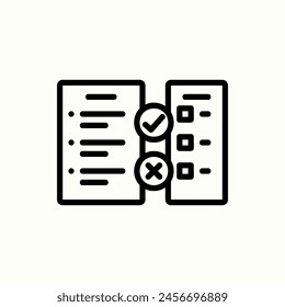education_correction icon, isolated icon in light background, perfect for website, blog, logo, graphic design, social media, UI, mobile app
