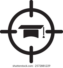 education_student centered learning icon black and white