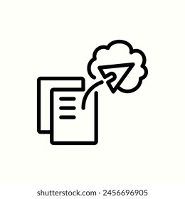 education_upload task icon, isolated icon in light background, perfect for website, blog, logo, graphic design, social media, UI, mobile app