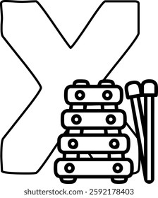 The educational alphabet coloring templates are ideal learning resources for children to learn letters in a creative and fun way.