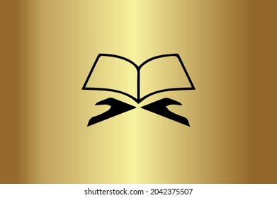 Educational Basic and elegant minimal artistic design initial based Icon logo-vector