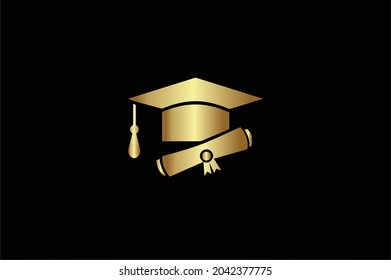 Educational Basic and elegant minimal artistic design initial based Icon logo-vector