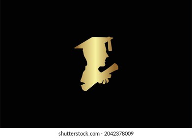 Educational Basic and elegant minimal artistic design initial based Icon logo-vector