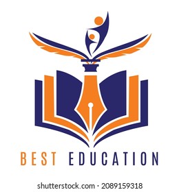 educational best institute logo vector design 