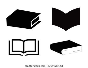 Diseño de conjunto de libros negros educativos