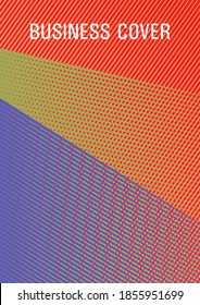 Portada del folleto educativo. Concepto tecnológico avanzado. Futuro patrón geométrico vector Eps10. Amortización de informes corporativos