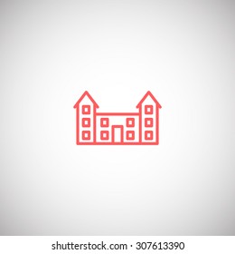 educational buildings icon