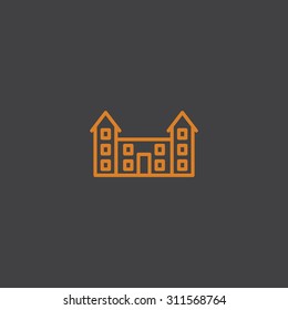 educational buildings icon