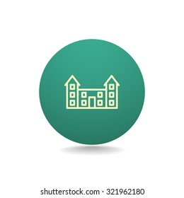 educational buildings icon