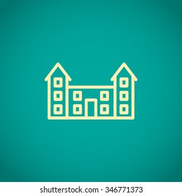 educational buildings icon