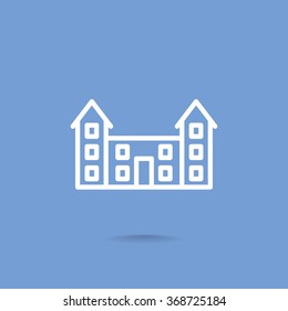 educational buildings icon