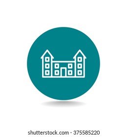 educational buildings icon