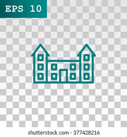 educational buildings icon
