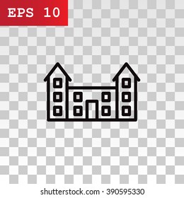 educational buildings icon