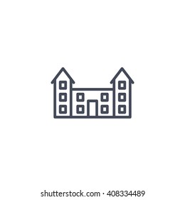 educational buildings icon