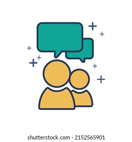 Educational Business icon vector illustration glyph style design with color and plus sign. Isolated on white background.