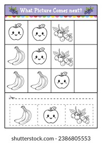 Juego de desafío educativo para niños