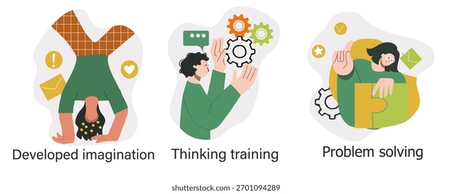 Educational Concept hand drawn illustration. 