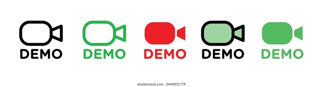 Educational Demo Video Icon for Online Learning Guides