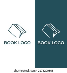 Digitales Bildungs-Buch und Online-Wissensbuch-Logo und Symbol Vektorsymbol.