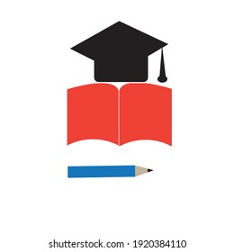 educational flat logo or minimalist logo or icons or clipart