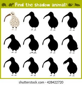 Educational game for children of kindergarten and school age on the development of logic. Birds. Vector illustration