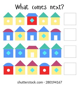 Educational game for children what comes next