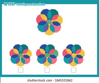 Educational game for kids and adults. development of logic iq. Task game what comes next? visual intelligence, mind games