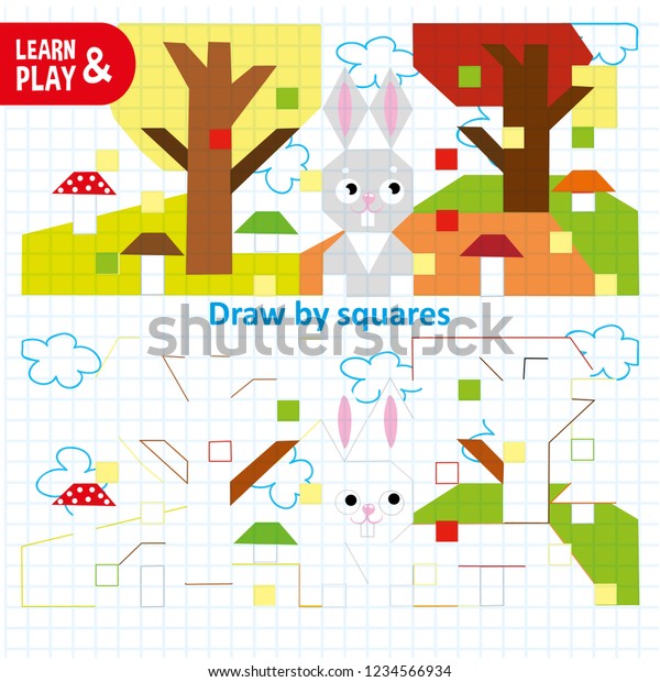 Educational Game Kids Develop Color Perception Stock Vector (Royalty ...