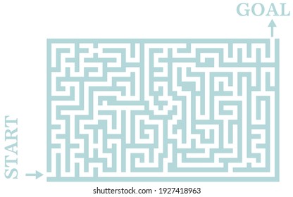 An educational game that trains the maze and brain