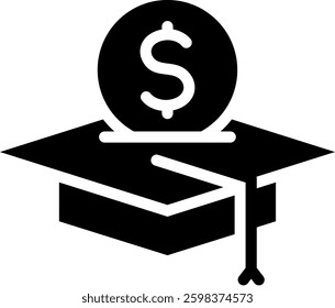 Educational Grant Icon Element For Design
