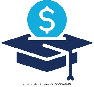 Educational Grant Icon Element For Design