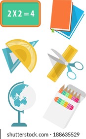educational icon set