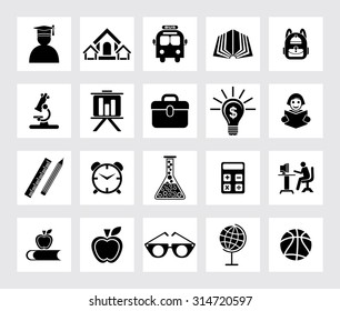 Educational Icon Set