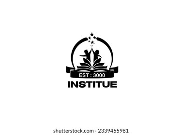 educational institute logo design. creative academy logo. education academy logo