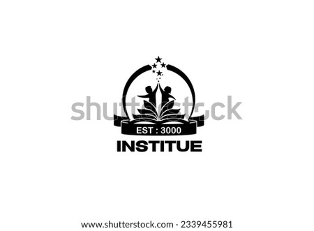 educational institute logo design. creative academy logo. education academy logo