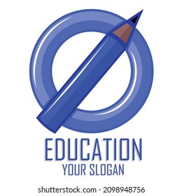 ilustración vectorial del logotipo de la institución educativa