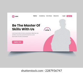 Educational Landing page Template For Your Business