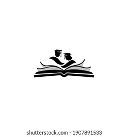 Plantillas de logotipo educativo. diseño aislado sobre fondo blanco