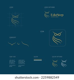 Educational Logo Vector Set Concept