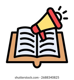 Elemento de icono de marketing educativo para diseño