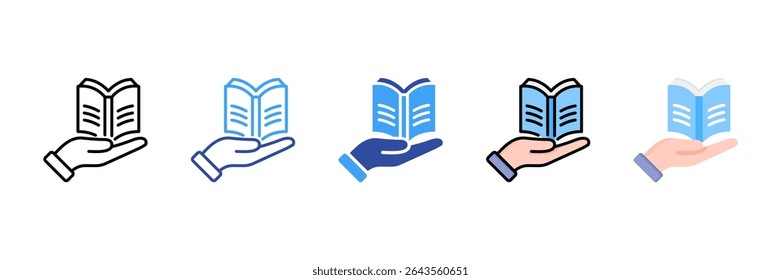 Educational Multi Style Icon Set